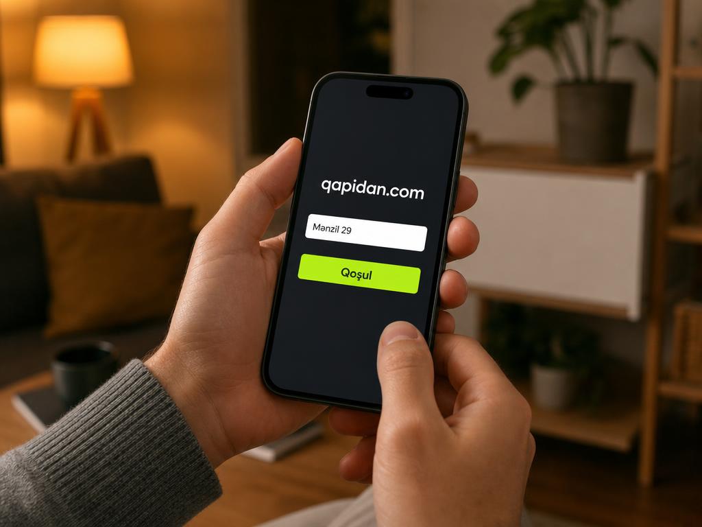 Sakin telefonla Qapıdan xidmətinə qoşulur